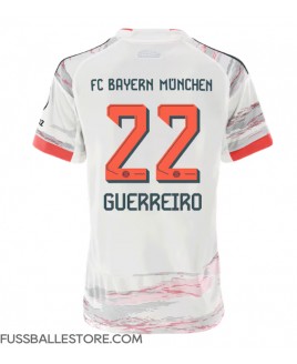Günstige Bayern Munich Raphael Guerreiro #22 Auswärtstrikot Damen 2025-26 Kurzarm
